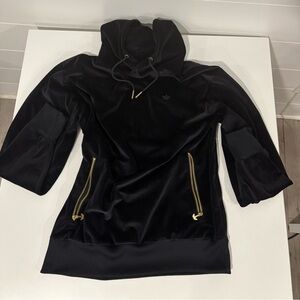 adidas Originals Black and Gold Sweatshirt Hoodie